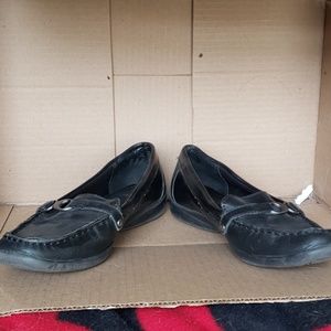 Croft & Barrow Janice Black Loafers Size 6 1/2